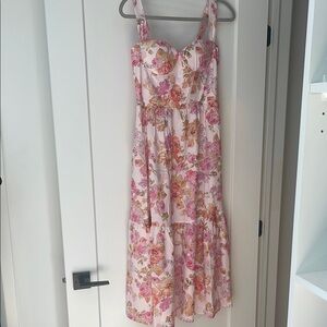 Floral Pink Dress